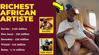 Davido beat Wizkid Become the Richest African Artist with NW 100 Million as Elder attack Wizkid [upl. by Brigid]