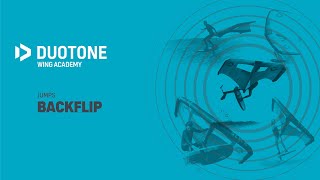 JUMPS – Backflip – Duotone Wing Academy [upl. by Drarig295]