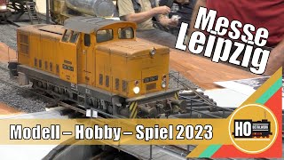 Modell Hobby Spiel 2023 Messe Leipzig Erstklassige Modellbahnen  Excellent Modelrailroads [upl. by Llered890]