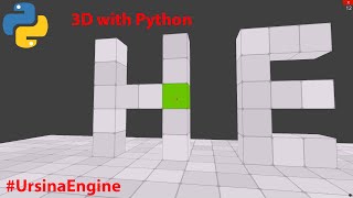 3D graphics with Python  Ursina Engine [upl. by Nosduh]