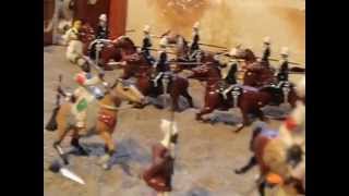 Diorama Sudan Wars  Mahdist Revolt Arabs attack British outpost BritainsToy Soldiers [upl. by Fennie469]