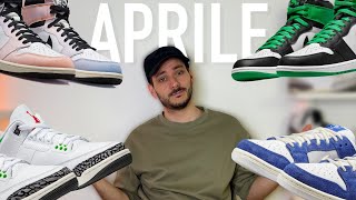 LE MIGLIORI SNEAKERS DI APRILE P1 [upl. by Odrawde]