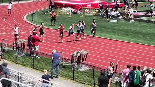 Chesmont 2024 Track Championships Mens 100m Heat [upl. by Llennahc]