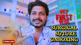 surgical unboxing  daily vlogs  my first vlog [upl. by Bank441]