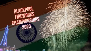 World Firework Championships  India  Blackpool 2023 [upl. by Wivina]