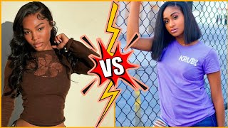 Quenlin Blackwell VS Kinigra Deon  Lifestyle  Comparison  Interesting Facts [upl. by Spearing]