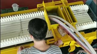 Labscale Cross Belt Conveyor Neodymium Magnet Separator Mineral Experiment [upl. by Sucramad444]