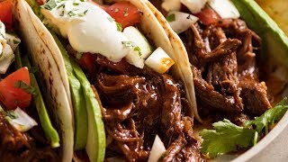 Mexican SHREDDED Beef and TACOS [upl. by Leitman]