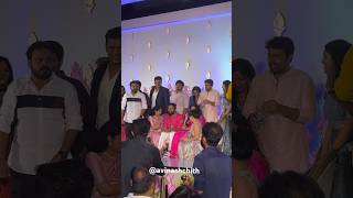 Suresh Gopi Daughter Wedding Reception At Trivandrum ❤️✨bhagyasuresh shortsvideo sureshgopi [upl. by Yrogreg751]