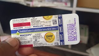 Monticope Tablet BenefitsSideEffects  Levocetirizine 5mg Montelukast 10mg  Mankind [upl. by Aicenaj773]