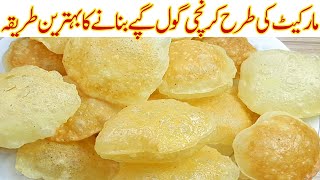 GOLGAPPA Iمارکیٹ کی طرح کرنچی گول گپےI Perfect homemade Gol Gappay Recipe I Very Easy Suji ke golgap [upl. by Ernaldus594]