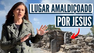 BETSAIDA  A CIDADE AMALDIÇOADA E DESTRUIDA Israel com Aline [upl. by Steck591]