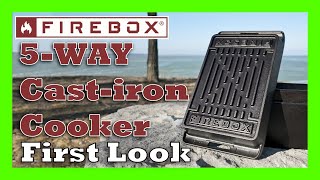 Will the new Firebox 5Way Bushcraft Castiron Cooker work with your stove [upl. by Nasah]