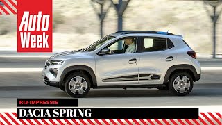 Dacia Spring  AutoWeek Review  English subtitles [upl. by Myrilla]