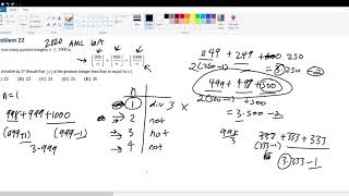 AMC 10A 2020 Problem 22 [upl. by Esidnac]