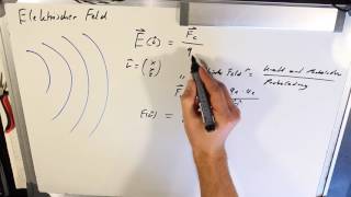 Elektrisches Feld plus Coulombsche Kraftgesetz in feldtheoretischer Formulierung [upl. by Tevis]
