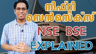 ശരിക്കും എന്താണ് Sensex NIFTY NSE BSE Malayalam Stock Market Investment Introduction [upl. by Fenella692]