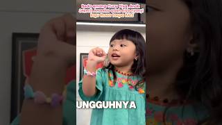 Beda emang Cvcv Diva Ank sekcl Ameena udah bisa nyanyi lagu Rossa tanpa Fals ameenaattahalilintar [upl. by Ytsirt]