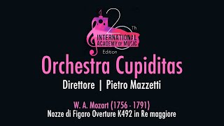 ORCHESTRA CUPIDITAS  WA Mozart  Nozze di Figaro Overture K492  Direttore Pietro Mazzetti  HD [upl. by Ellenwad]