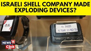 Israel Didnt Just Rig Hezbollah Pagers It Actually Made Those Explosive Pagers  N18G [upl. by Asiela]