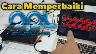 Tutorial Cara Memperbaiki Game OPL Harddisk Eksternal PS2 Blank Hitam  MACET  TIDAK BISA DIBUKA [upl. by Yelmene405]