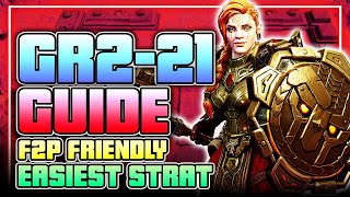 GR221  Ultimate Guide  BEST F2P STRATEGY  Only 1 Healer amp 1 DPS ⁂ Watcher of Realms ⁂ G4G DAY 90 [upl. by Ameen192]