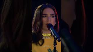 Dua Lipa  IDGAF lyricsletra [upl. by Engenia]