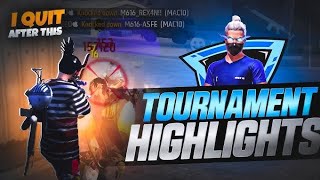 TORNAMENT FREE FIRE HIGHLIGHTS ✨🏆  FT IGNITE FF  TEAM POISON☣️ esports grinding [upl. by Wales]