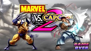 O PRIMEIRO É BEM MELHOR MARVEL vs CAPCOM 2 [upl. by Alissa]