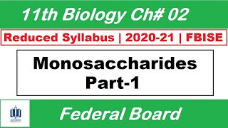 Monosaccharides  part 1 classification and chemical structure  Ilmi Stars Academy [upl. by Cecelia882]