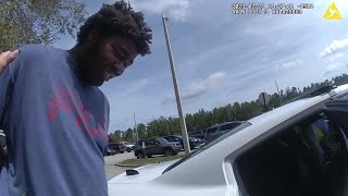 Bodycam video of the arrest of a student with autism after attack on teachers aide [upl. by Erdied]