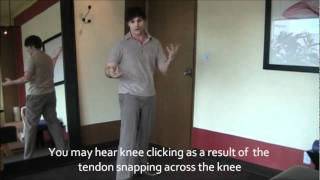 Los Angeles Chiropractic Running Stretches and IT Band Treatment for Knee Clicking and Pain [upl. by Magnuson]