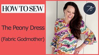 Fabric Godmother Peony Dress  Sew Along [upl. by Toddie937]