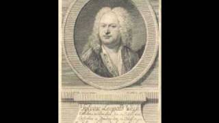 Baroque  Silvius Leopold Weiss  Lute Suite No 16  6  Minuet [upl. by Drapehs]