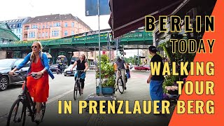 GERMAN PEOPLE TODAY 🇩🇪 Prenzlauer Berg BERLIN Walking Tour [upl. by Zinah899]