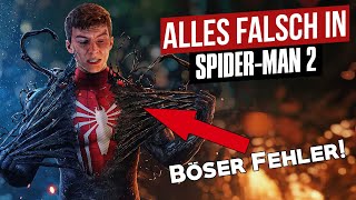 Alles falsch in SpiderMan 2  GameSünden [upl. by Nileuqcaj]