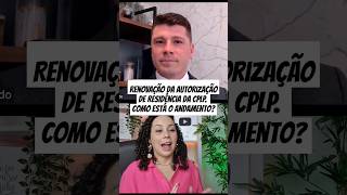 Renovação da Autorização de Residência da CPLP [upl. by Disini864]