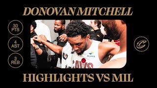 Cavs at Bucks  Donovan Mitchell Highlights  1122024 [upl. by Nnaaras]