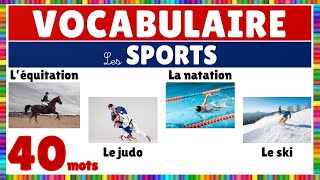 Vocabulaire  les sports  Français [upl. by Lichtenfeld254]