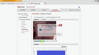 Hikvision camera motion detectie instellen [upl. by Harriman]
