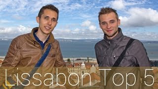 Lissabon Top 5  Portugal  Die besten Sehenswürdigkeiten [upl. by Giacopo]