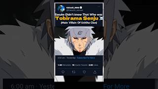 Senju ☠️ Vs Uchiha 💀 tobirama naruto anime animefan sasuke hashirama [upl. by Stortz]