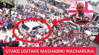 🔴LIVE MANGUNGU ALIVYO SHAMBULIWA NA MASHABIKI WALIOTAKA AJIUZURU MO ATIA NENO [upl. by Borlow]