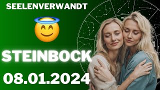 STEINBOCK ♑️😱 TRIFFST DU DEINEN SEELENVERWANDTEN ⭐️ Horoskop  08Januar 2024 steinbock tarot [upl. by Ainitsirc40]