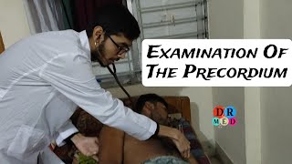 Cardiovascular system examination bangla  CVS examination  Examination of Precordium  Dr Med [upl. by Yniffit]