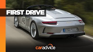 REVIEW Porsche 911 Speedster [upl. by Enimzzaj]