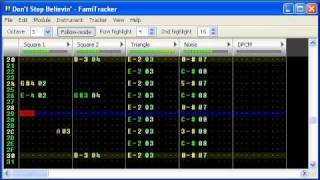 Dont Stop Believin NES Remake in FamiTracker [upl. by Hoang]