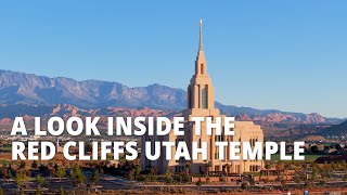 Look Inside the Red Cliffs Utah Temple [upl. by Xyla]