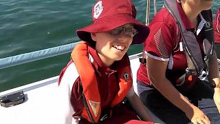 Clairvaux MacKillop College goes sailing with SWD [upl. by Aisek]