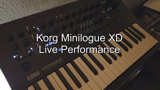 Korg Minilogue XD Live Performance 3 [upl. by Oak25]